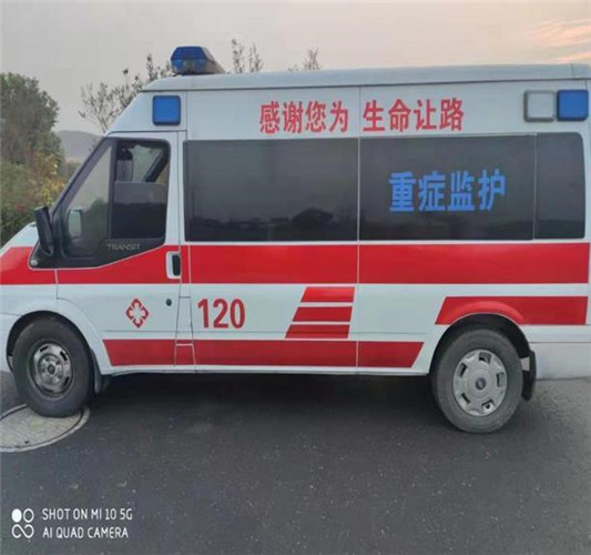 海曙救护车出租服务案例3